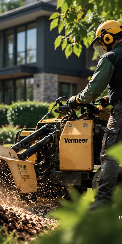 Residential stump removal
